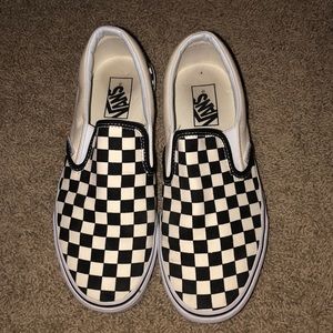 Checkered Vans